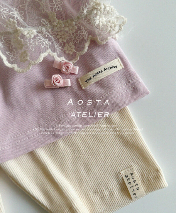 (預購)Aosta_夏_羅紋寬寬長褲