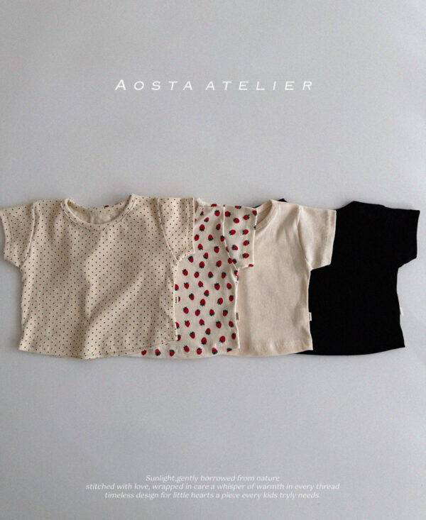 (預購)Aosta_夏_羅紋休閒舒適上衣