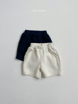 (預購)_Minirobe_秋 羅紋休閒短褲