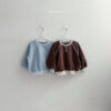 (預購)_Minirobe_秋 縫線運動上衣