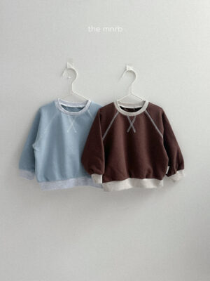 (預購)_Minirobe_秋 縫線運動上衣