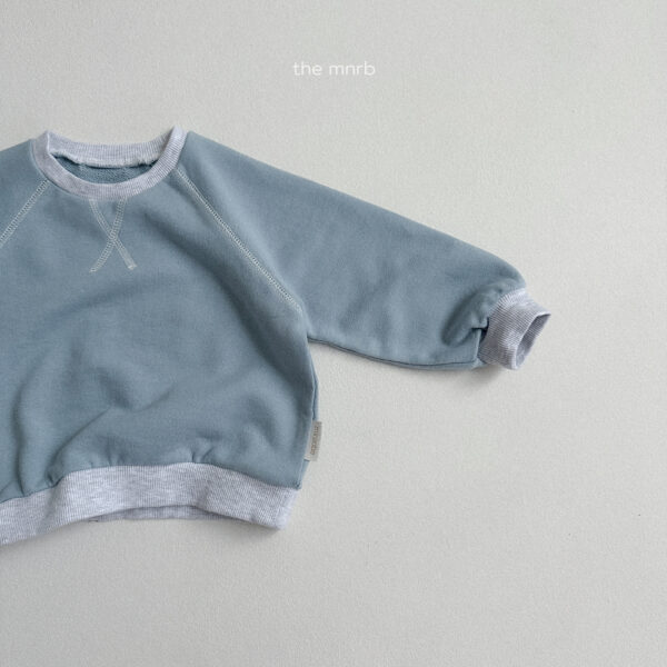 (預購)_Minirobe_秋 縫線運動上衣
