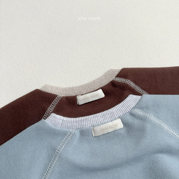 (預購)_Minirobe_秋 縫線運動上衣