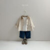 (預購)_Minirobe_秋 拼色夾克外套