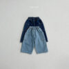 (預購)_Minirobe_秋 側邊口袋牛仔褲