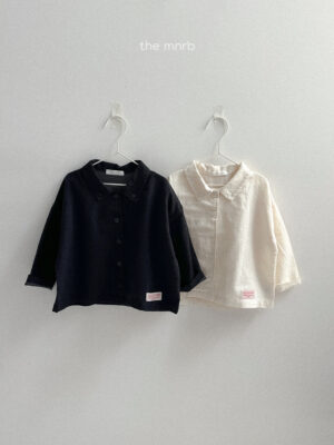 (預購)_Minirobe_秋 小文青排扣襯衫