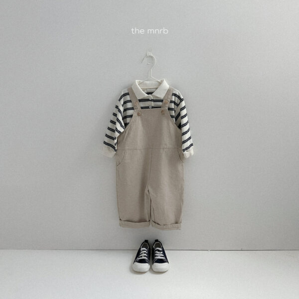 (預購)_Minirobe_秋 工裝吊帶褲