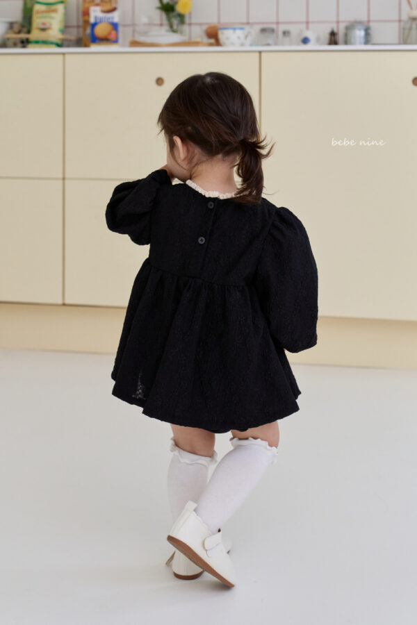 (預購)_Bebenine_秋 蕾絲公主袖包屁衣