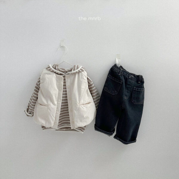 (預購)_Minirobe_秋 秋季口袋牛仔褲