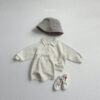 (預購)_Minirobe_秋 舒適條紋漁夫帽