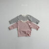 (預購)_Minirobe_秋 細條紋百搭上衣