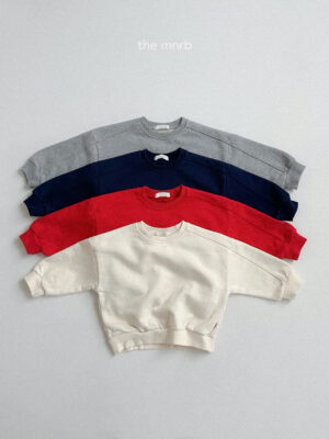 (預購)_Minirobe_秋 休閒素色運動上衣