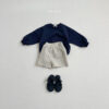 (預購)_Minirobe_秋 休閒素色運動上衣