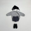 (預購)_Minirobe_秋 休閒素色運動上衣