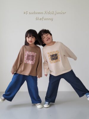 (預購)_Thefunny_秋 彩色小方塊上衣