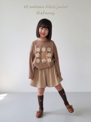 (預購)_Thefunny_秋 仿舊小花朵上衣